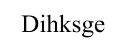 Mark drawing for DIHKSGE
