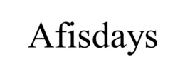 Mark drawing for AFISDAYS