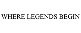 Mark drawing for WHERE LEGENDS BEGIN