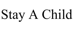 Mark drawing for STAY A CHILD