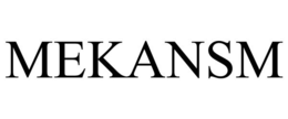 Mark drawing for MEKANSM