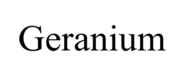 Mark drawing for GERANIUM