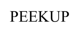 Mark drawing for PEEKUP