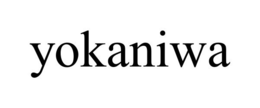 Mark drawing for YOKANIWA