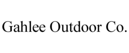Mark drawing for GAHLEE OUTDOOR CO.