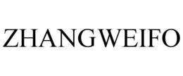 Mark drawing for ZHANGWEIFO