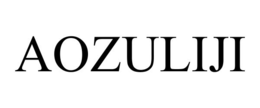Mark drawing for AOZULIJI