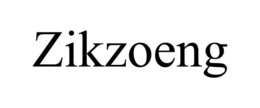 Mark drawing for ZIKZOENG