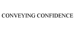 Mark drawing for CONVEYING CONFIDENCE