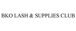 Mark drawing for BKO LASH & SUPPLIES CLUB