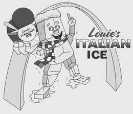 Mark drawing for LOUIE'S ITALIAN ICE LOUIE'S ITALIAN ICE