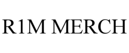 Mark drawing for R1M MERCH