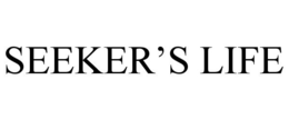 Mark drawing for SEEKER'S LIFE