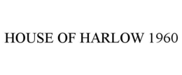 Mark drawing for HOUSE OF HARLOW 1960
