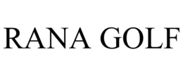 Mark drawing for RANA GOLF