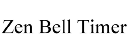 Mark drawing for ZEN BELL TIMER