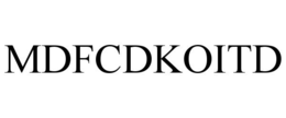 Mark drawing for MDFCDKOITD
