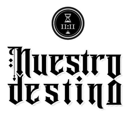 Mark drawing for II:II NUESTRO DESTINO