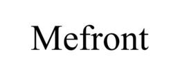 Mark drawing for MEFRONT