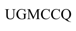 Mark drawing for UGMCCQ