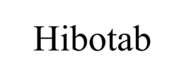 Mark drawing for HIBOTAB