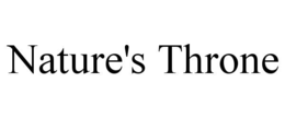 Mark drawing for NATURE'S THRONE