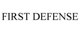 Mark drawing for FIRST DEFENSE