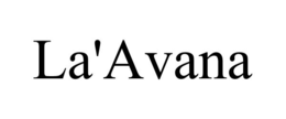 Mark drawing for LA'AVANA
