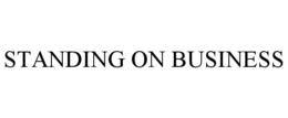 Mark drawing for STANDING ON BUSINESS
