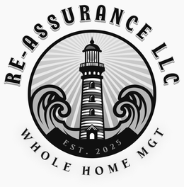 Mark drawing for RE-ASSURANCE LLC WHOLE HOME MGT EST. 2025