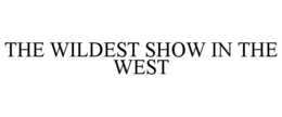 Mark drawing for THE WILDEST SHOW IN THE WEST