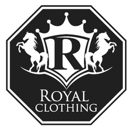 Mark drawing for R ROYAL CLOTHING
