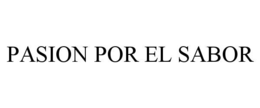 Mark drawing for PASION POR EL SABOR