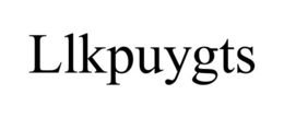 Mark drawing for LLKPUYGTS
