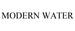 Mark drawing for MODERN WATER