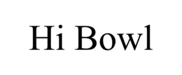 Mark drawing for HI BOWL