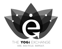 Mark drawing for E THE YOGI EXCHANGE USE. RECYCLE. REPEAT.
