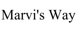 Mark drawing for MARVI'S WAY