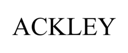 Mark drawing for ACKLEY