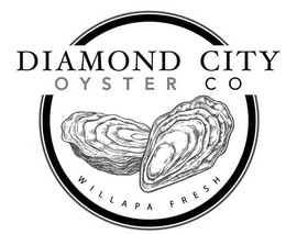 Mark drawing for DIAMOND CITY OYSTER CO WILLAPA FRESH
