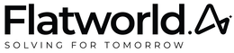 Mark drawing for FLATWORLD.AI SOLVING FOR TOMORROW