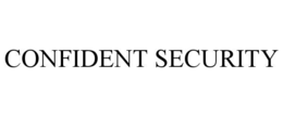 Mark drawing for CONFIDENT SECURITY