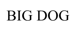 Mark drawing for BIG DOG