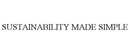 Mark drawing for SUSTAINABILITY MADE SIMPLE