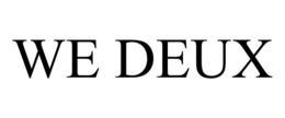 Mark drawing for WE DEUX
