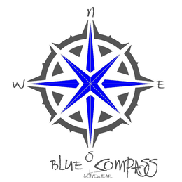 Mark drawing for BLUE COMPASS ACTIVEWEAR N E S W