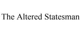 Mark drawing for THE ALTERED STATESMAN