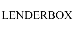 Mark drawing for LENDERBOX