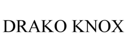 Mark drawing for DRAKO KNOX