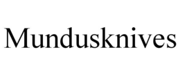 Mark drawing for MUNDUSKNIVES